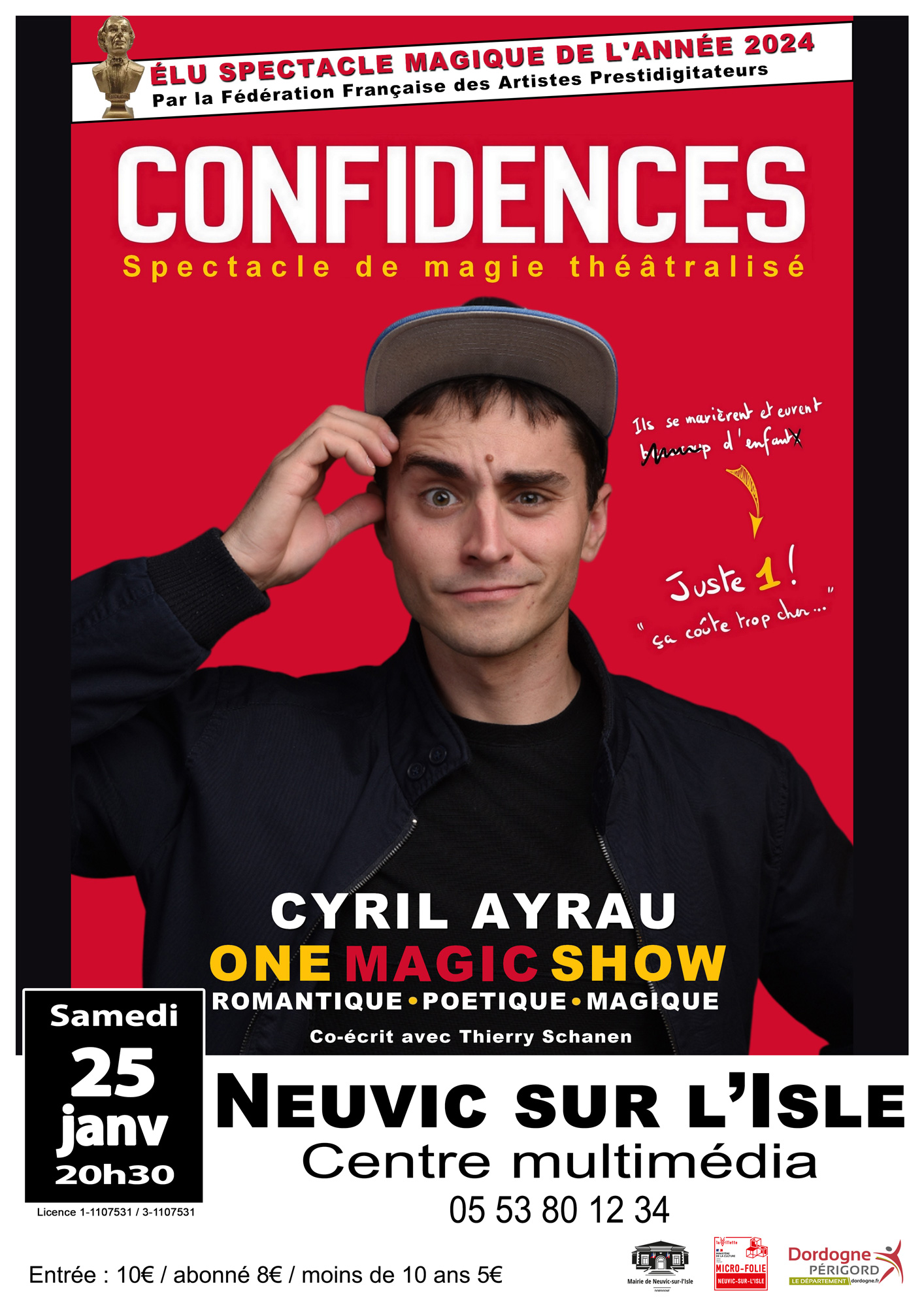 Affiche Confidences web